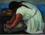 La Molendera (Woman Grinding Maize), ca. 1924